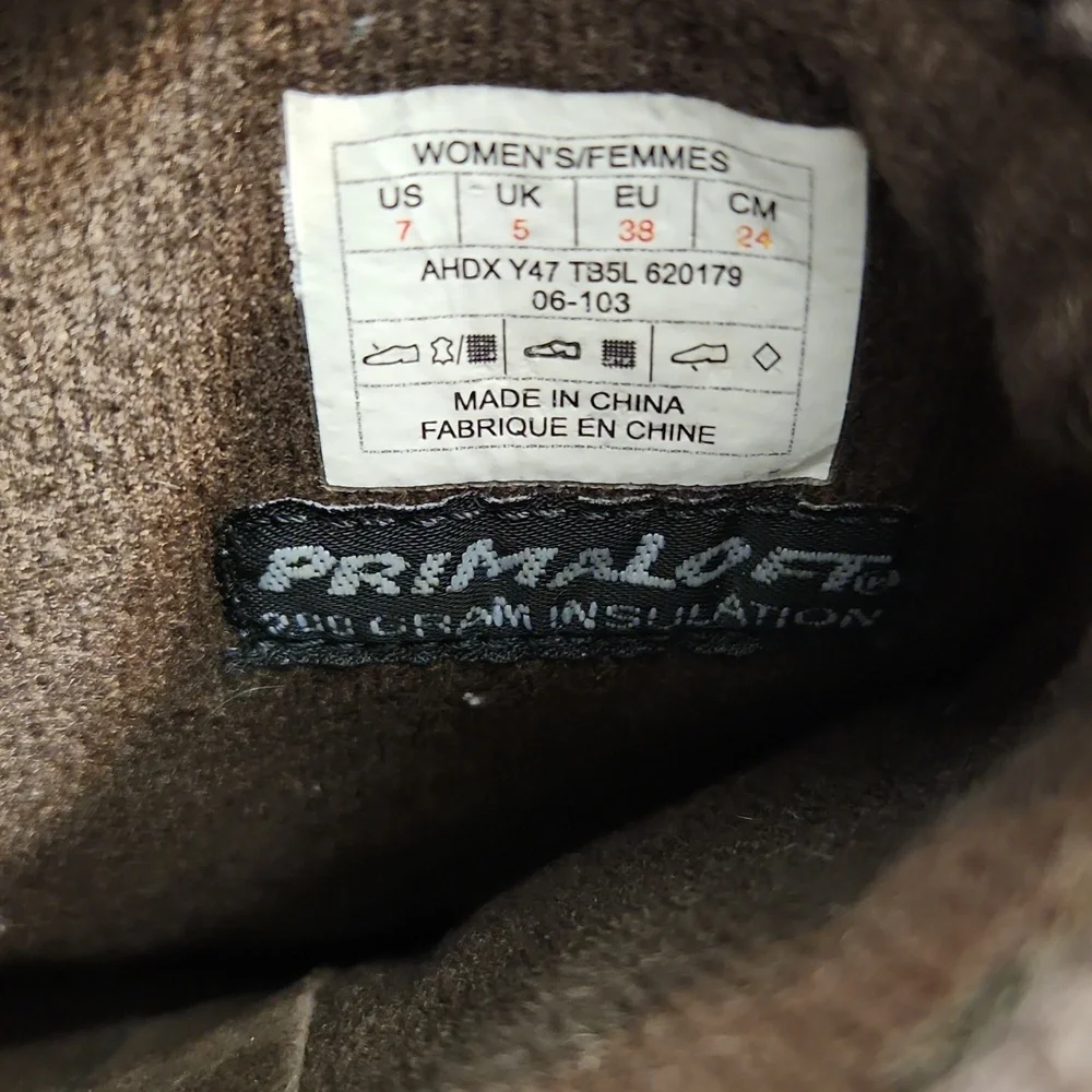 The North Face Alana Mid Knit Suede Fold-over Winter Boots (W Size 7)